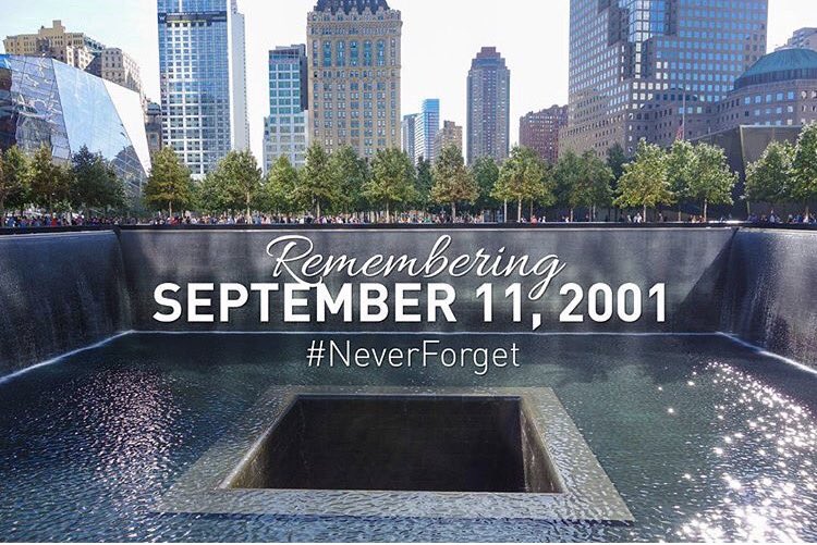 16 years ago today. Pls take a moment of silence for those who paid the ultimate sacrifice - fallen but never forgotten. #September11th