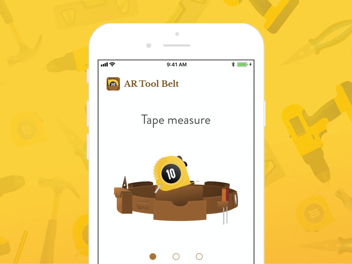 BetaList's tweet photo. AR Tool Belt: A set of augmented-reality handyman tools

https://t.co/9E1vVDjjPQ https://t.co/GUjiAdisbB
