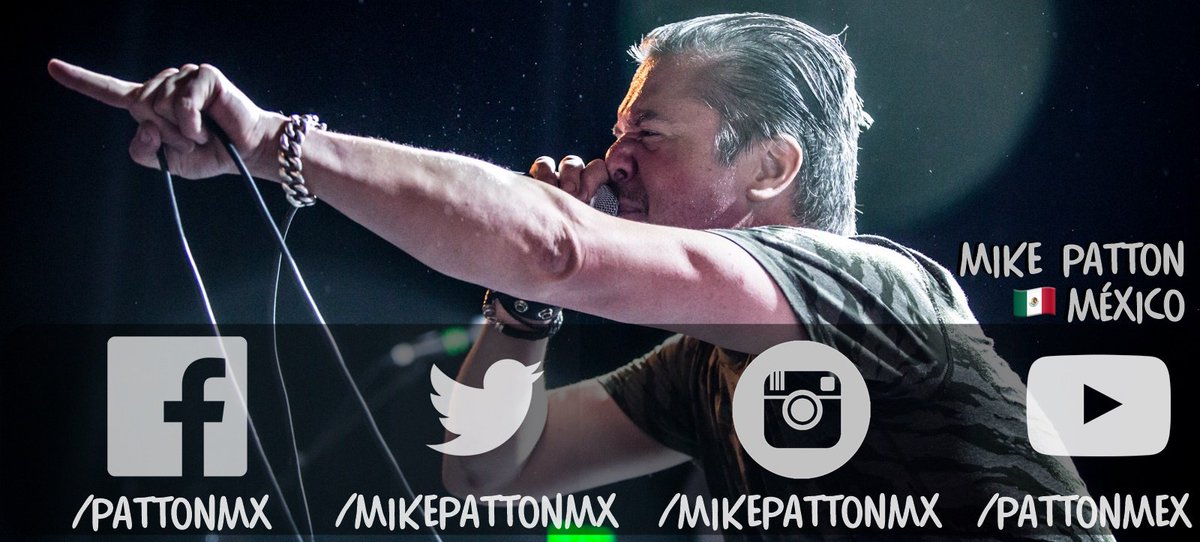MikePattonMX's tweet photo. No olvides seguirnos en nuestras redes sociales: https://t.co/54uWko00VY