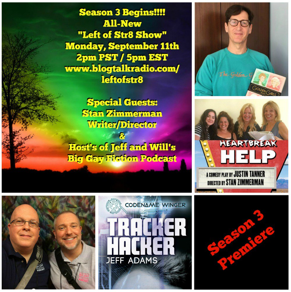 LeftofStr8's tweet photo. This Season if you have any questions for me, (Scott) or my guests, you can ask LIVE at the hashtag #leftofstr8 here in Twitter!! https://t.co/g4mF5KfxBX