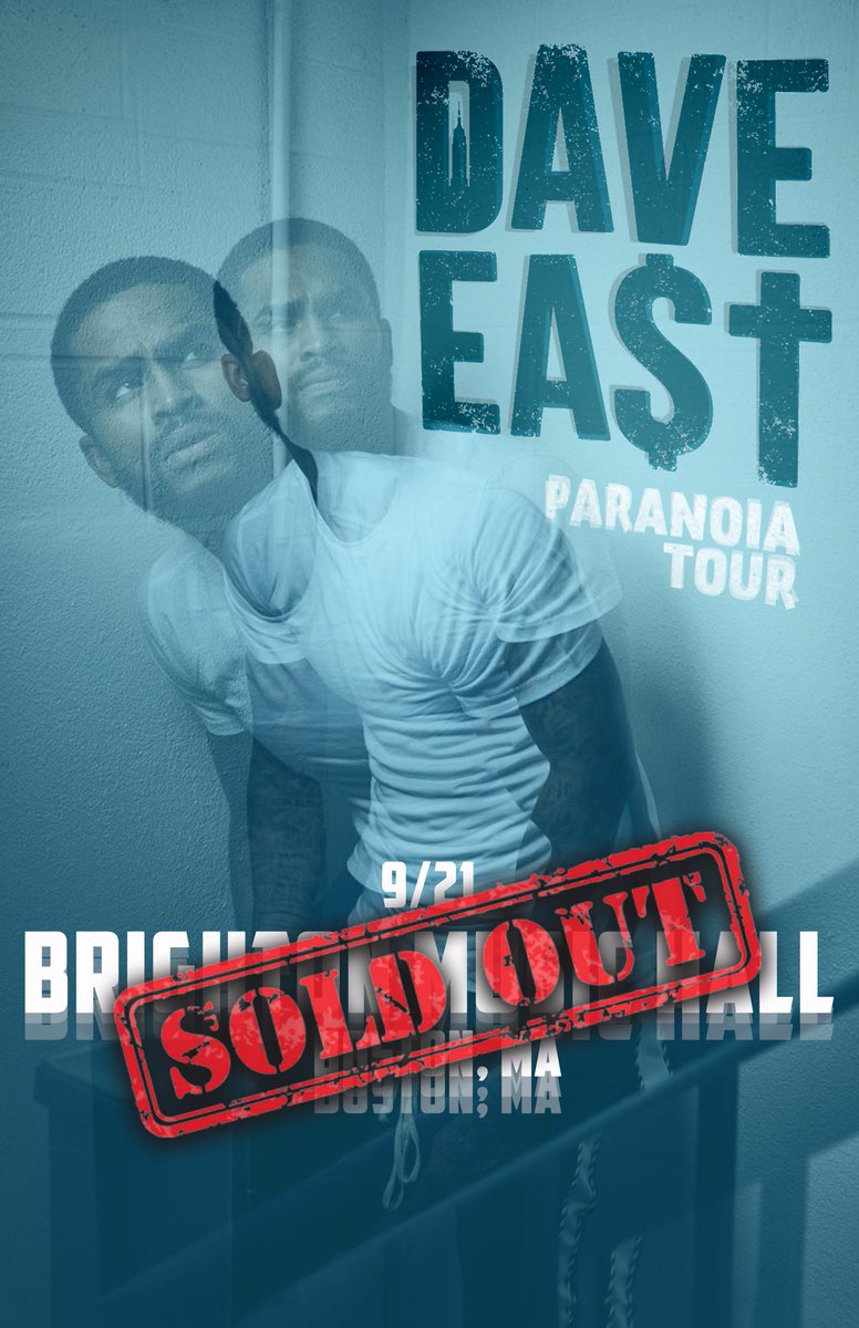 DaveEast's tweet photo. Boston is SOLD OUT!!!  #PARANOIAatruestory 🎥🎥🎥 https://t.co/PM2pbt8qlr