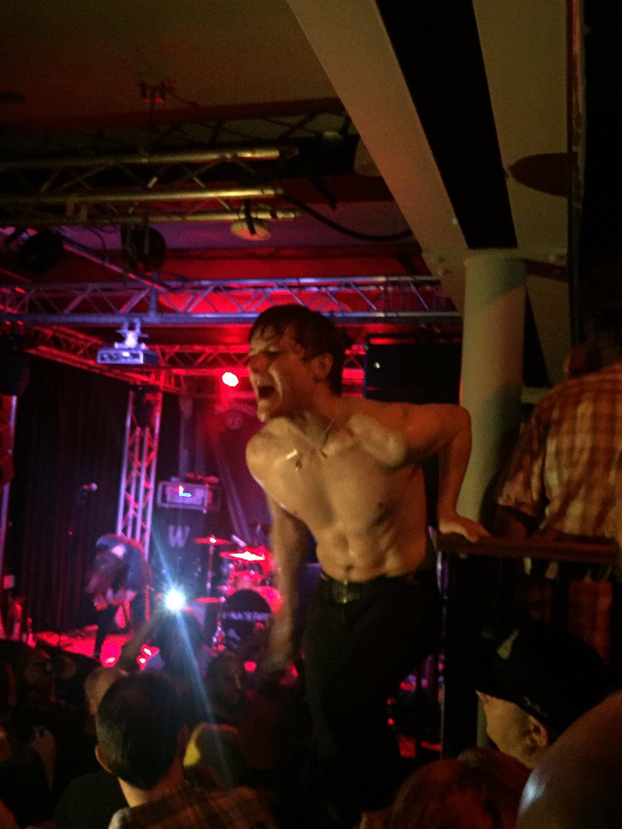Jordan <a href="/avalanche_party/">𝖆𝖛𝖆𝖑𝖆𝖓𝖈𝖍𝖊 𝖕𝖆𝖗𝖙𝖞</a> gets stuck in sharing the sweat around #GigforEric @thecluny