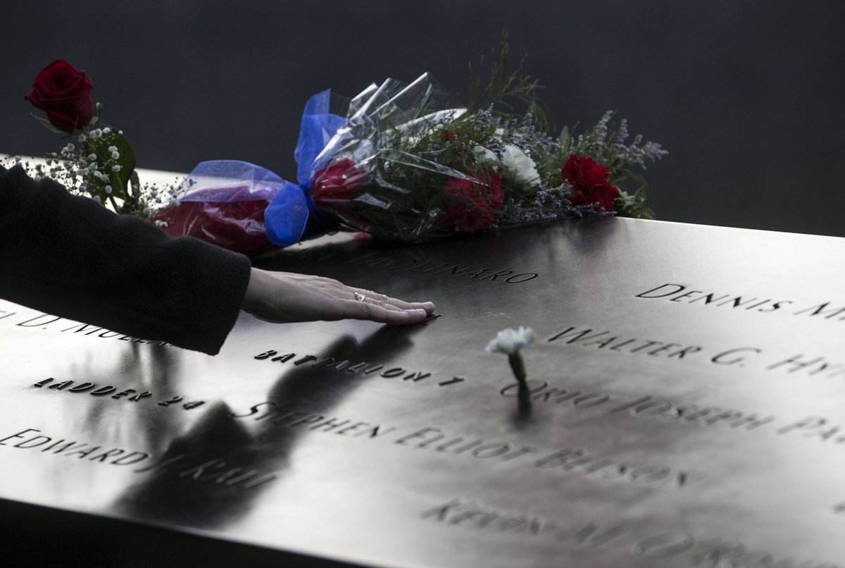 Sept11Memorial's tweet photo. In the wake of the unimaginable, we came together in unity on the #911Memorial to #Honor911. https://t.co/OWzmt4bWnE https://t.co/PYV3FdXFpn