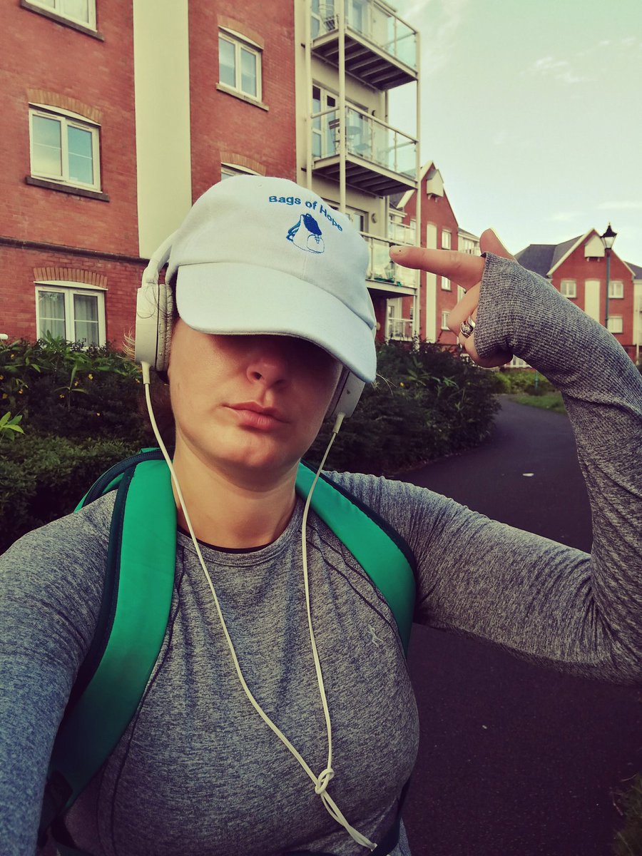 bagsofhopeuk1's tweet photo. Our trustee @r_mullineux out training for Bournemouth half in Oct. She &amp; @ofthecardigan are running to raise awareness of our work - diolch! https://t.co/FflKioH0x9