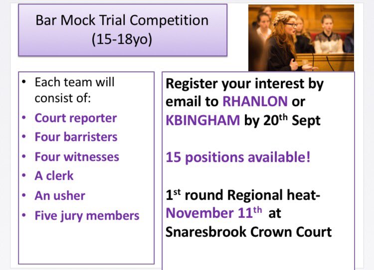miss_r_hanlon's tweet photo. #ChallengeandEnrichment opportunities coming up 4 years 7-13 #barmocktrials #debateclub #schoolmag sign up 2 something new! @RodingValleyHS https://t.co/arrcv2GI0v