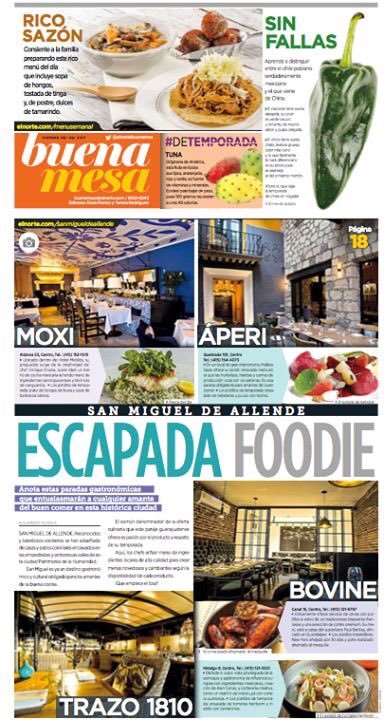 Esacapada foodie #bovinebrasserie gracias @elnortebuenames #sanmigueldeallende