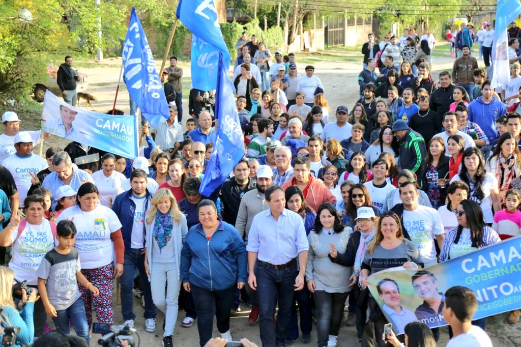 espinolacamau's tweet photo. Contamos con el empuje de los correntinos que saben que, en #Corrientes, merecemos y #PodemosMás.@anypereyra_ @RaulAlfonzo4 https://t.co/AdXzRqCQbO