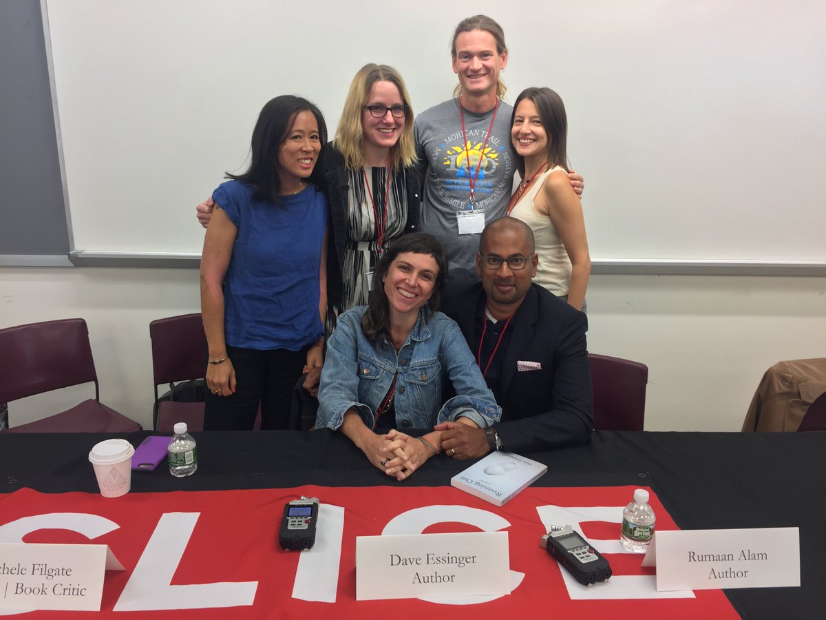 marcelalandres's tweet photo. Loved moderating panel featuring @Rumaan @SlipperyElmLJ @readandbreathe @iamlisako @cmaum at @SliceMagazine conference #SLWC17 :-) https://t.co/AjZ72CT4mh