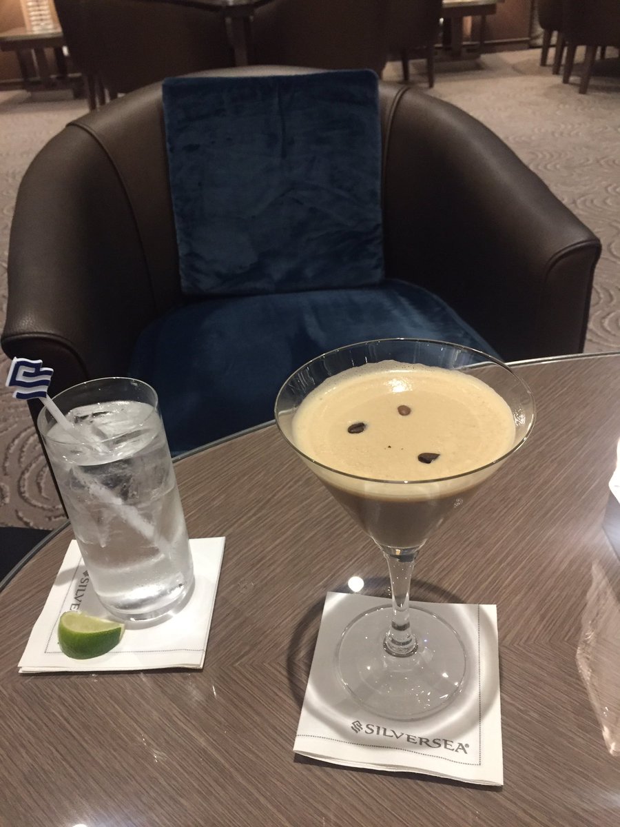 PremierSueMD's tweet photo. Got to be done   After a superb meal #SilverMuse @Silversea   Thank you for fantastic hospitality Donatella https://t.co/bTzR2Fbomq