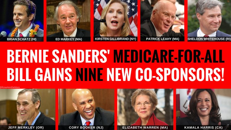 RoseAnnDeMoro's tweet image. Americans have waited too long for universal healthcare. 

It's time for every Senate Democrat to back #MedicareForAll!

#MondayMotivation