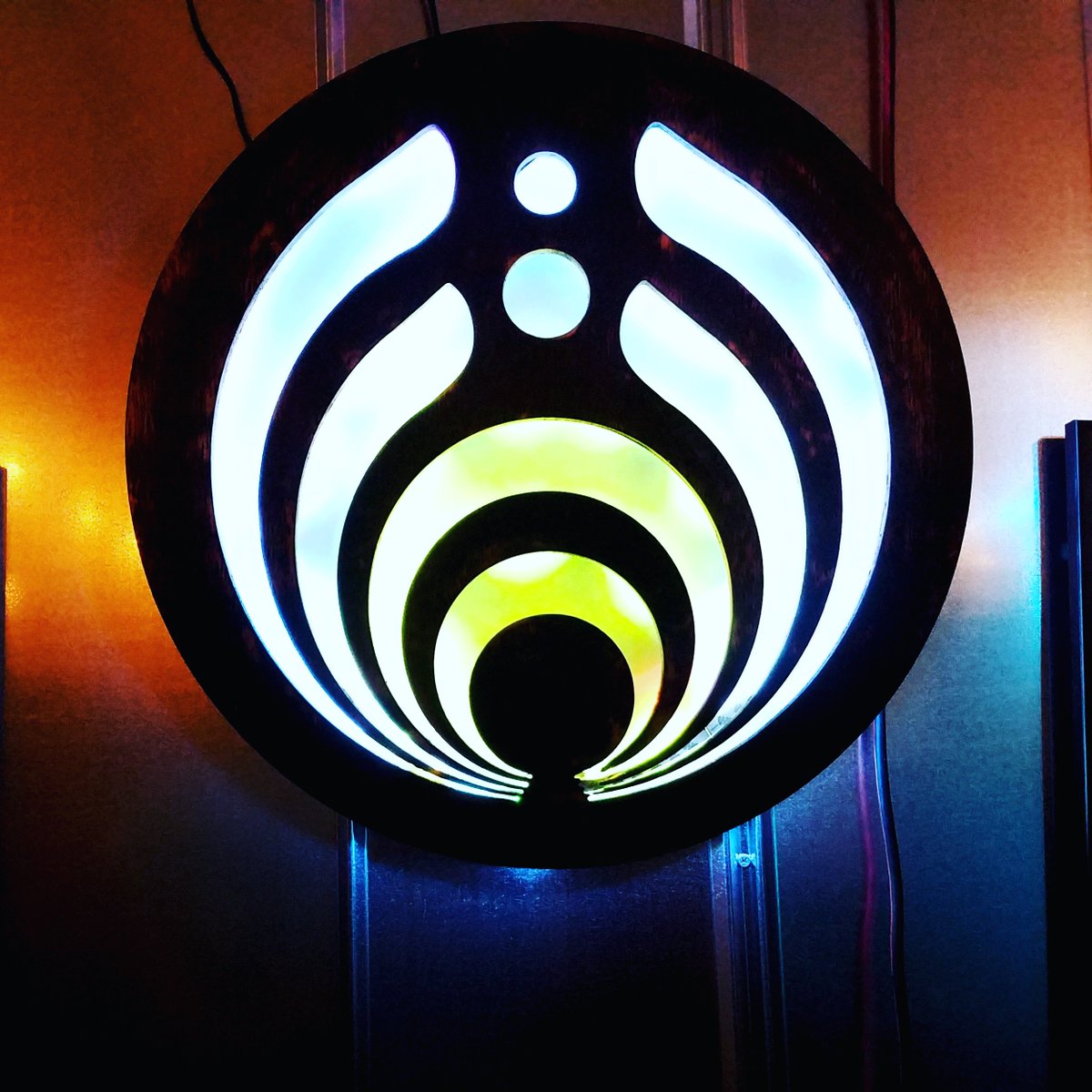Custom #fabrication #cnc logo we made for the <a href="/bassnectar/">Bassnectar</a> show at Hampton Coliseum.‘