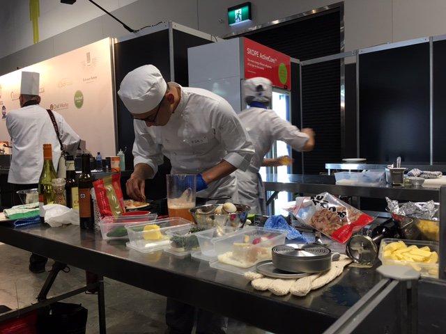 SKOPE ActiveCore supporting hospitality leaders to #serveupthebest at the #finefoodexpo Culinary Challenge