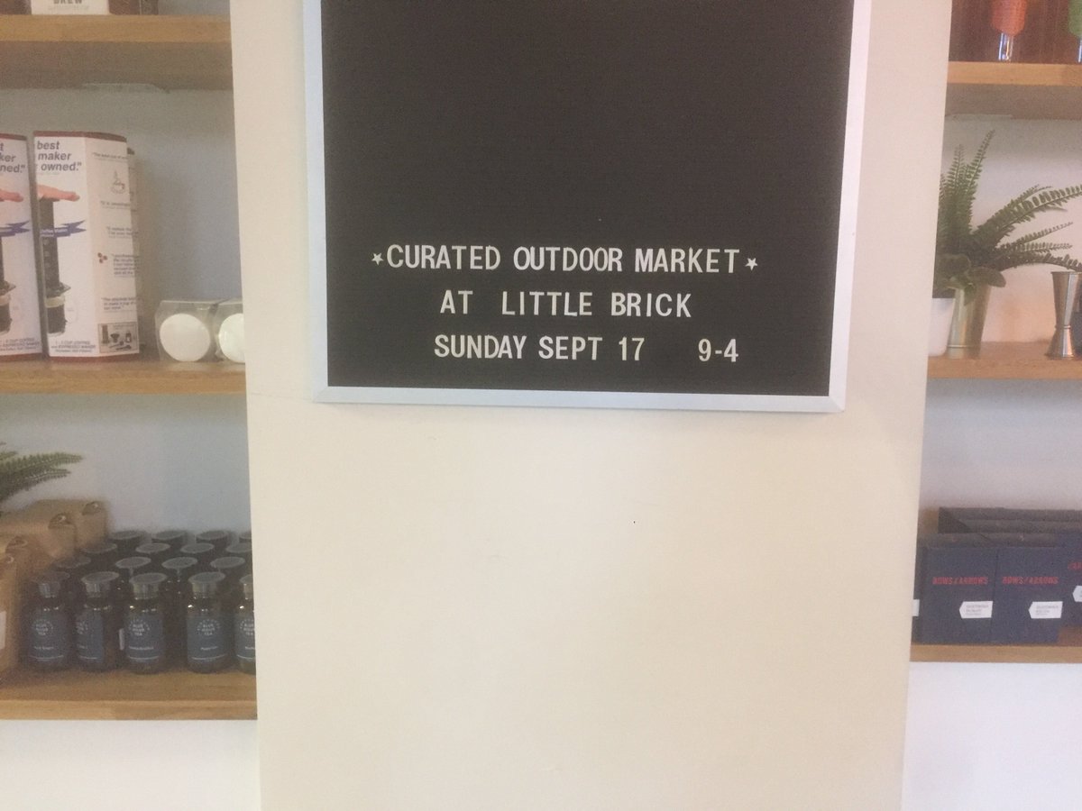 For those who don't know - check out <a href="/littlebrickYEG/">Little Brick</a>  curated outdoor market on Sunday sept 17 @ 9-4 #yeg #outdoors #dtyeg #HiLittleSis