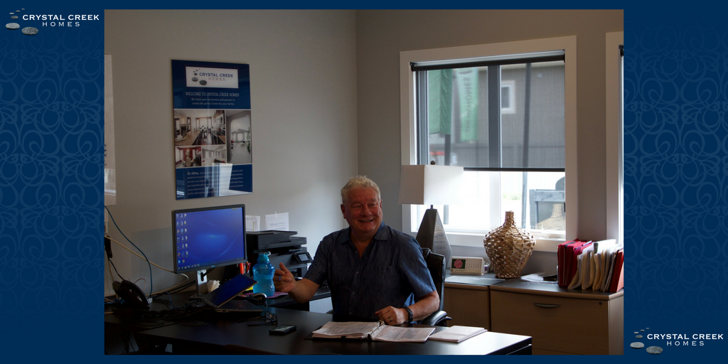 Area Manager D'Arcy is hard at work, he loves helping customers through the process of buying a home.

Come visit him today!