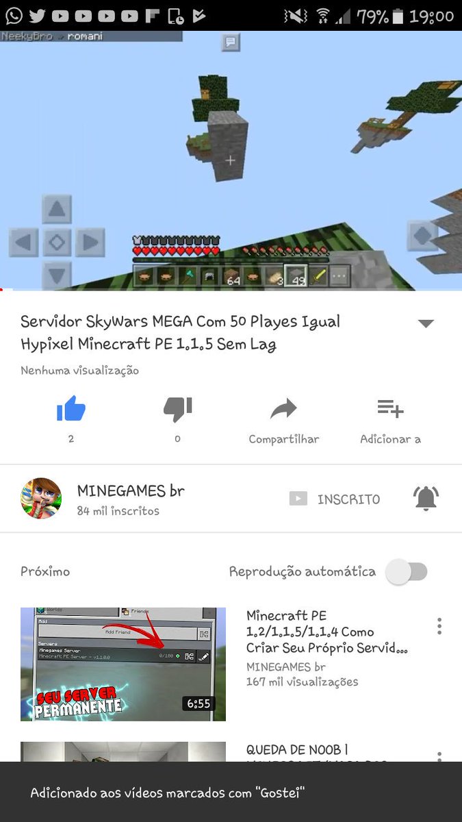 MINEGAMESFC's tweet photo. @MINEGAMESbrYT @YouTube ;-; https://t.co/EaqX2UGBwb