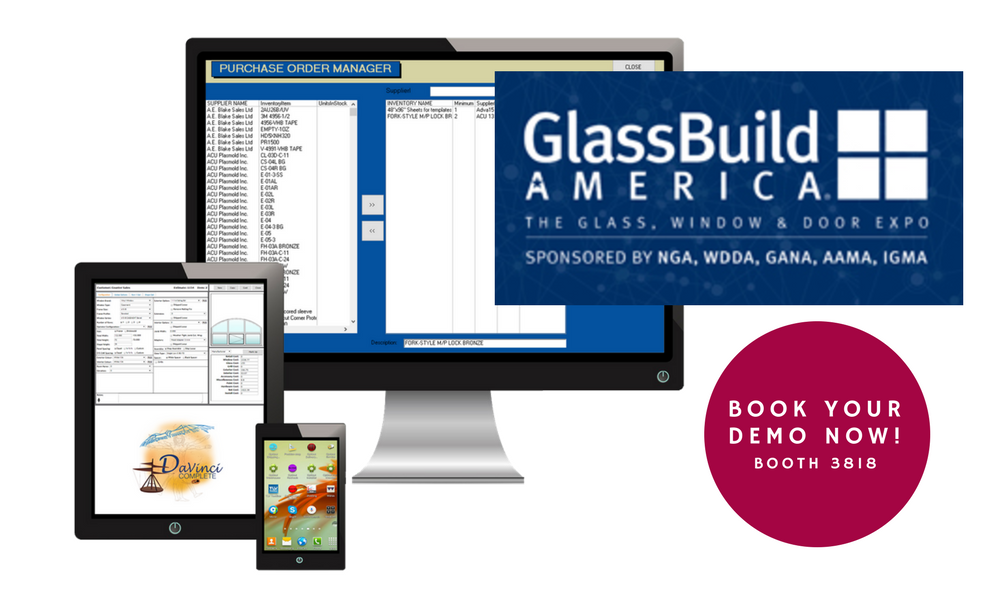 OpticutTechn's tweet image. Need a COMPLETE SOLUTION for your business? Visit us in Atlanta at #GlassBuild show, Booth 3818 and book your DEMO today! #mfg #Software