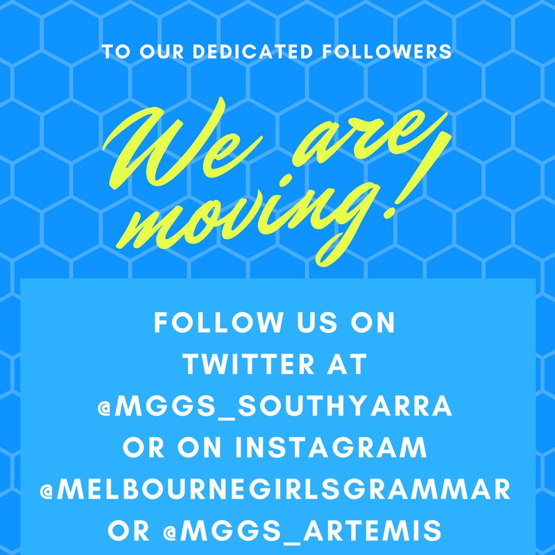 MGGS_Sport's tweet photo. This account is now closed.Follow us on Twitter at @MGGS_SouthYarra or on Instagram at @mggs_artemis for all things health,sport&amp; wellbeing! https://t.co/mddUWAo3RG