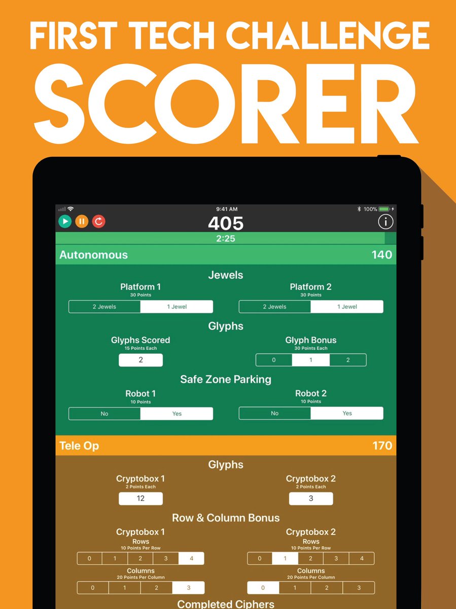 Just released our <a href="/FTCTeams/">FIRST Tech Challenge</a> scorer app for #RelicRecovery!! Download and share!! <a href="/FIRSTweets/">FIRST</a> <a href="/sandiegoftc/">San Diego FTC</a> 
itunes.apple.com/us/app/ftc-sco…