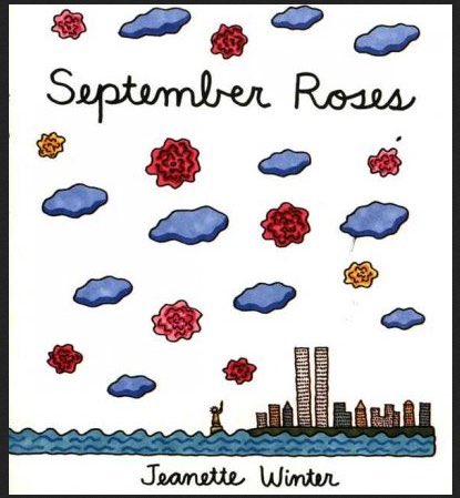 mrsyasmann's tweet photo. Our #classroombookaday today was #septemberroses in honour of #911 ❤️ https://t.co/W3riKEVoXP