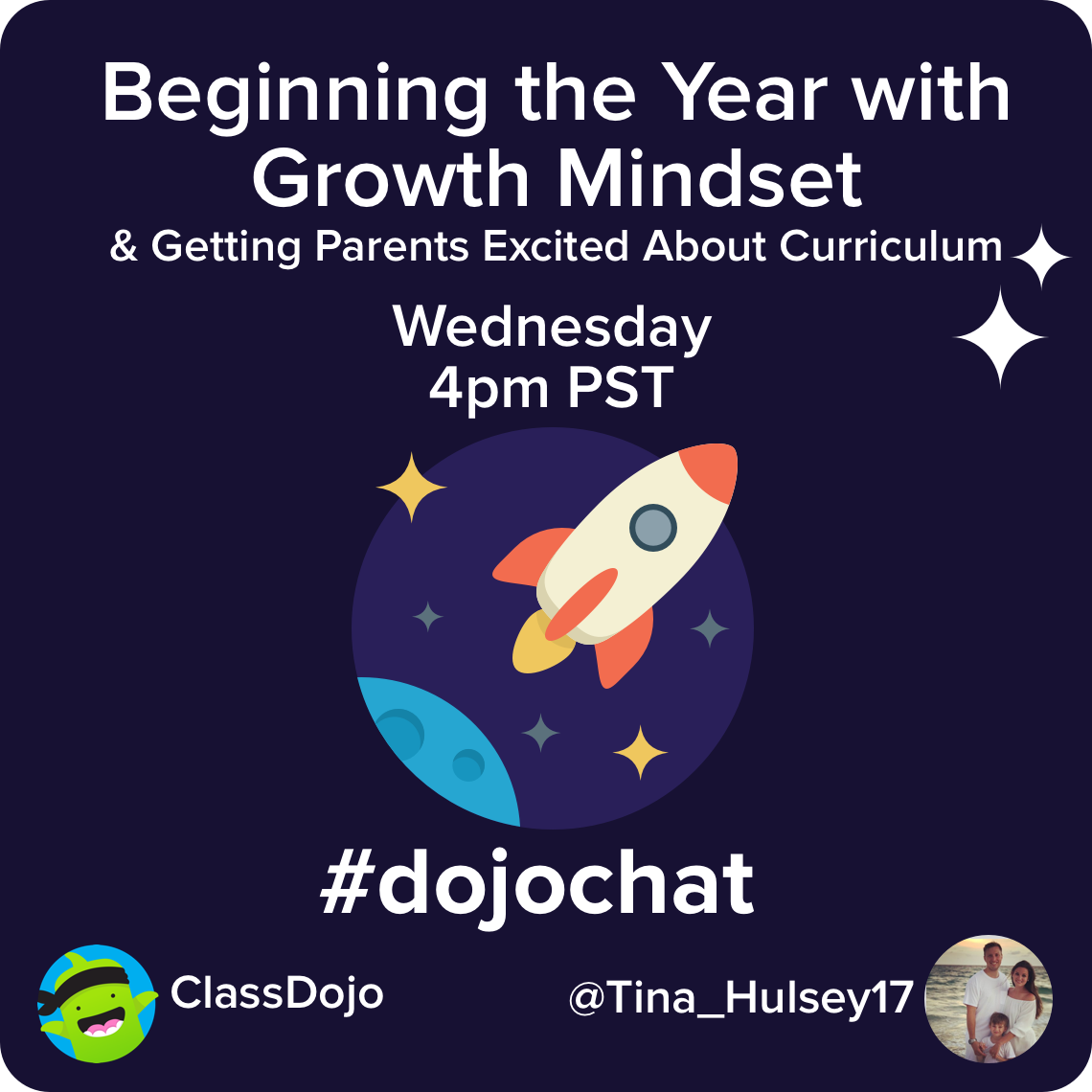 ClassDojo's tweet photo. Do your students know about the power of YET? 🏆 Join us for a #growthmindset #dojochat w @TinaHulsey17 Wed Sept 13th 4pmPST! Who's in? 🙋 https://t.co/pcZtLf9N7B
