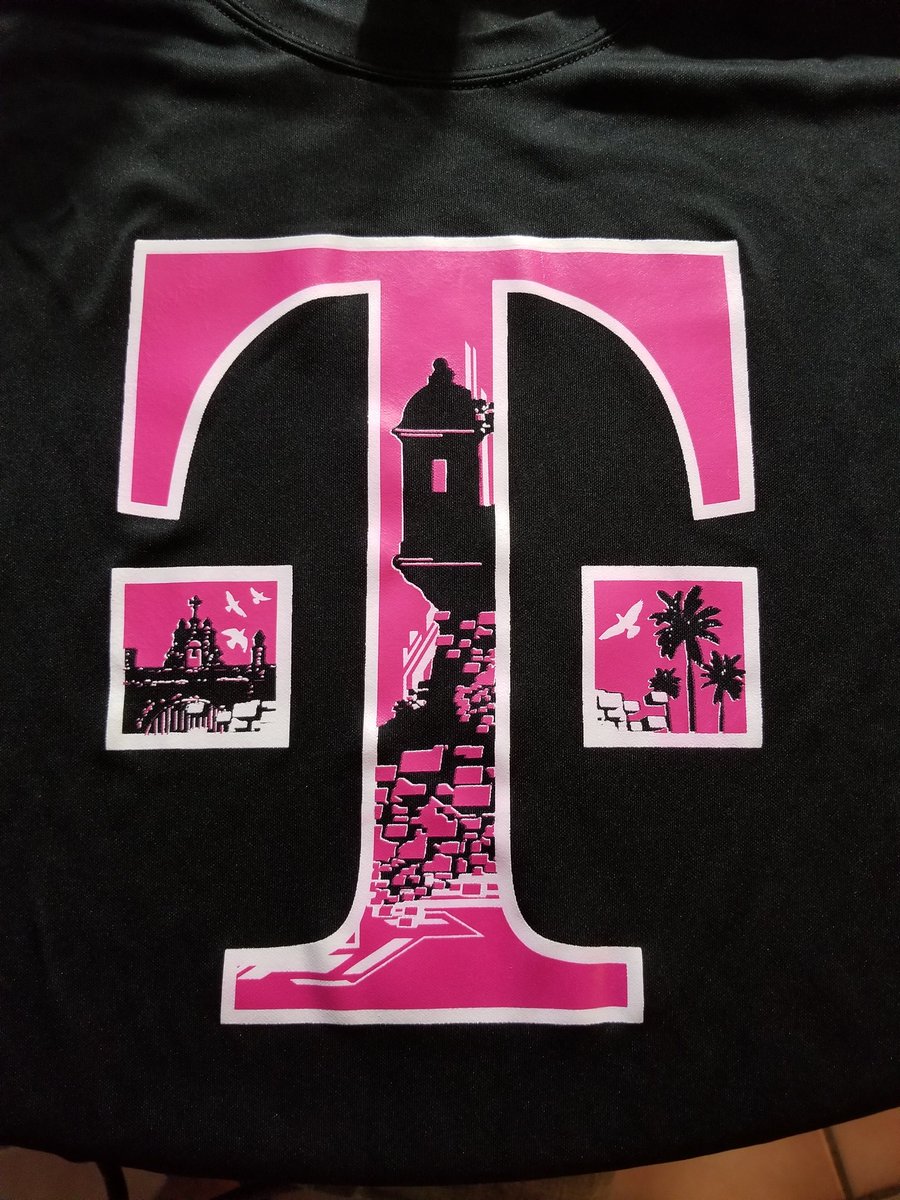 alvareoma's tweet photo. Thank you @t-mobilepr for the amazing support and family environment! One Team, One Dream! Love the best T-mo shirt I've seen! @dhill94771 https://t.co/BR0uEe61tL