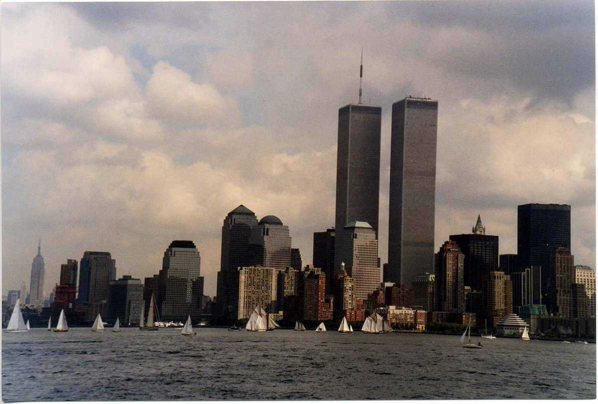 LiveScience's tweet photo. World Trade Center: Ground Zero on September 11, 2001 https://t.co/ge0QNWrv9k https://t.co/FI8SMQcgsu