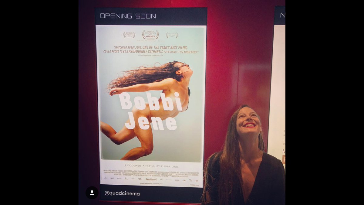 Opening soon "Bobbi Jene" <a href="/QuadCinema/">Quad Cinema</a> 22nd September 2017