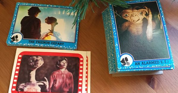 etsytrending's tweet photo. Just Pinned to Giant EtsyTrending board: E.T. Collectors Cards Vintage Memorabilia E.T. The Movie by SageandDeesVi… https://t.co/YHzhn6hAWh https://t.co/712fF8rM1H
