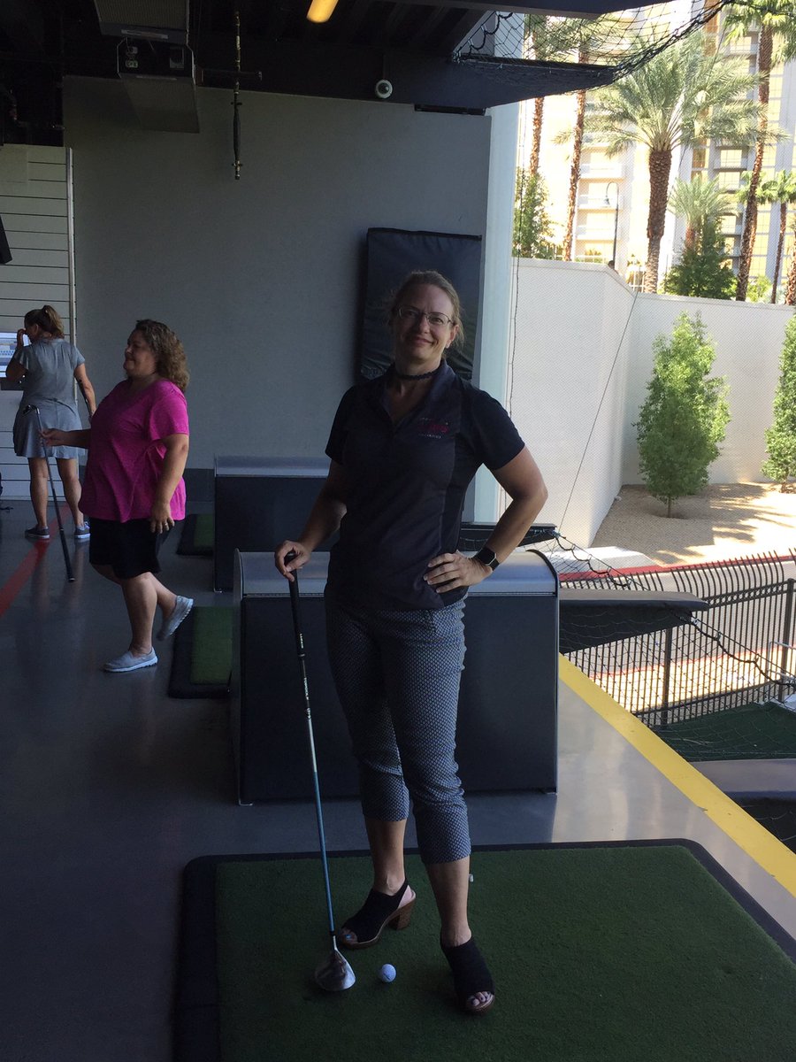 SWParking's tweet photo. Look at all these wonderful people making @TopgolfLasVegas look good 😀#SWPTA2017 https://t.co/BmOoUcMmQY