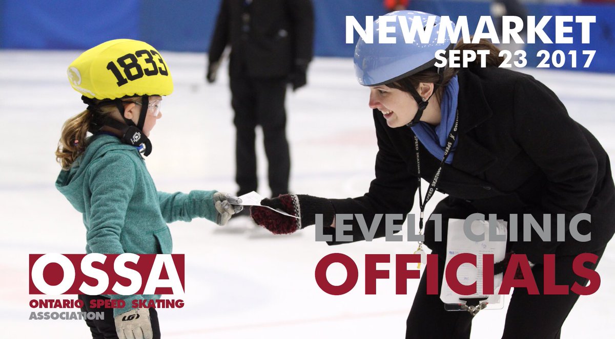 OSSA's tweet photo. OSSA Officials Clinic - Level 1
Newmarket Sept 23 2017

Registration closes Sept 19
https://t.co/20Bwbiqf2S https://t.co/Q79amTzifW
