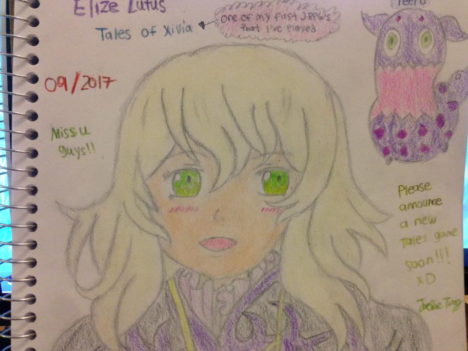 darthtux132's tweet photo. Miss this game!
Feeling nostalgic and thats what you see below!
When's the next tales?☺️😊
#TalesofXillia #Talesof #ElizeLutus #AnimeArt https://t.co/mzDpBsMPeP