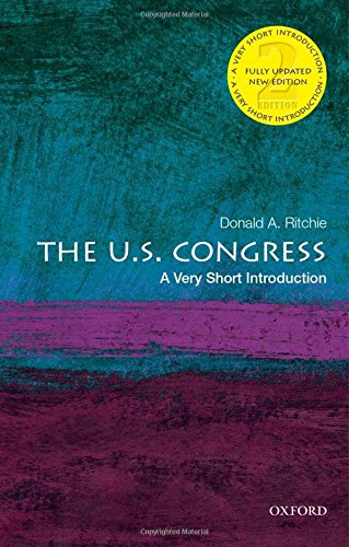 The U.S. Congress: A Very Short Introduction (Very Short Introductions) amazon.com/dp/019028014X/…  #DonaldARitchie