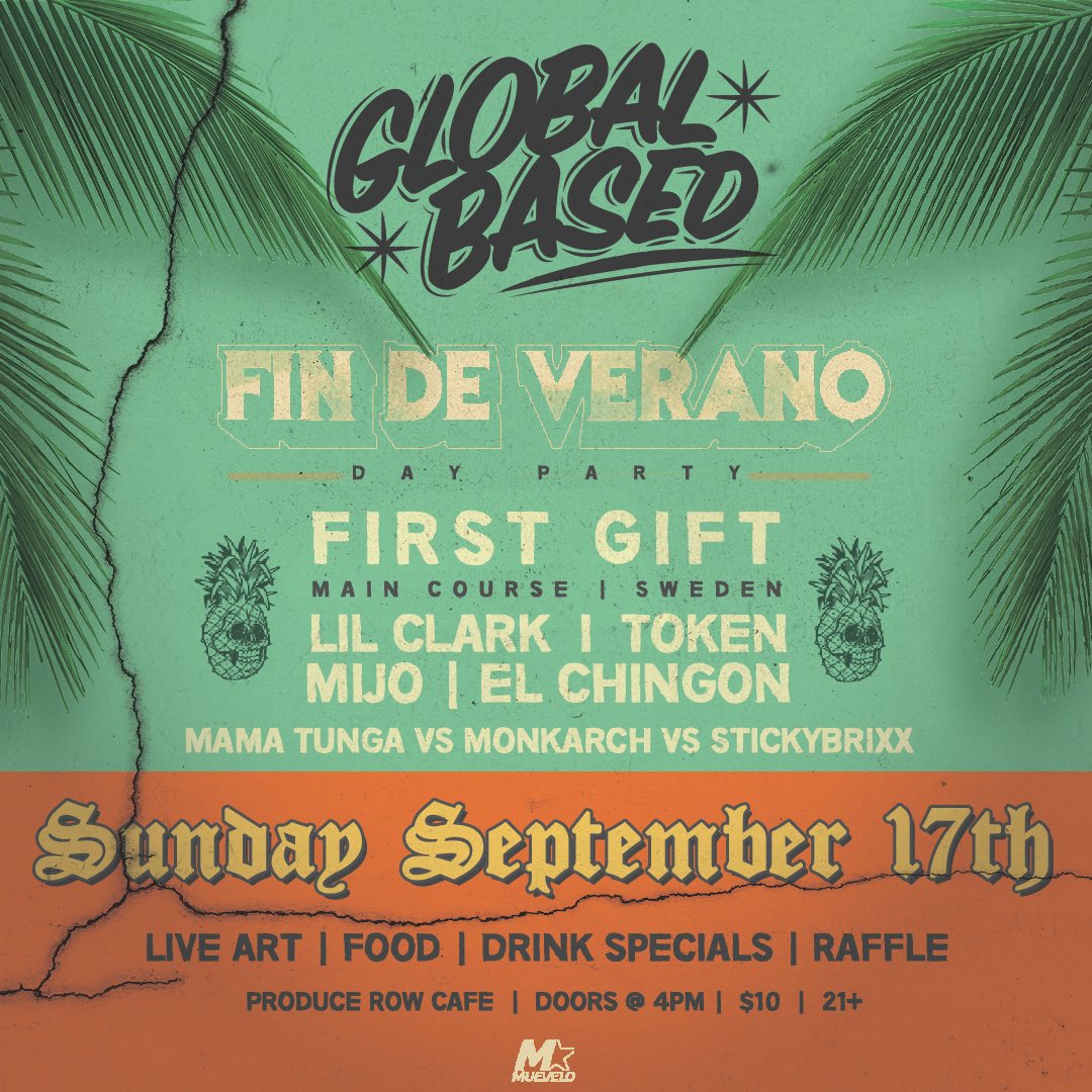 globalbasedpdx's tweet photo. Next up, our first day party to cap off summer 2017 🌴 https://t.co/o6LRnqDAHT