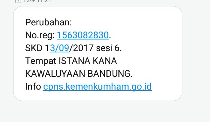 A_jun66's tweet photo. @HMKanwilJabar 
Coba dong sms ini gimana. Kmren  jadwal fix hari sabtu . https://t.co/salMkFXitS