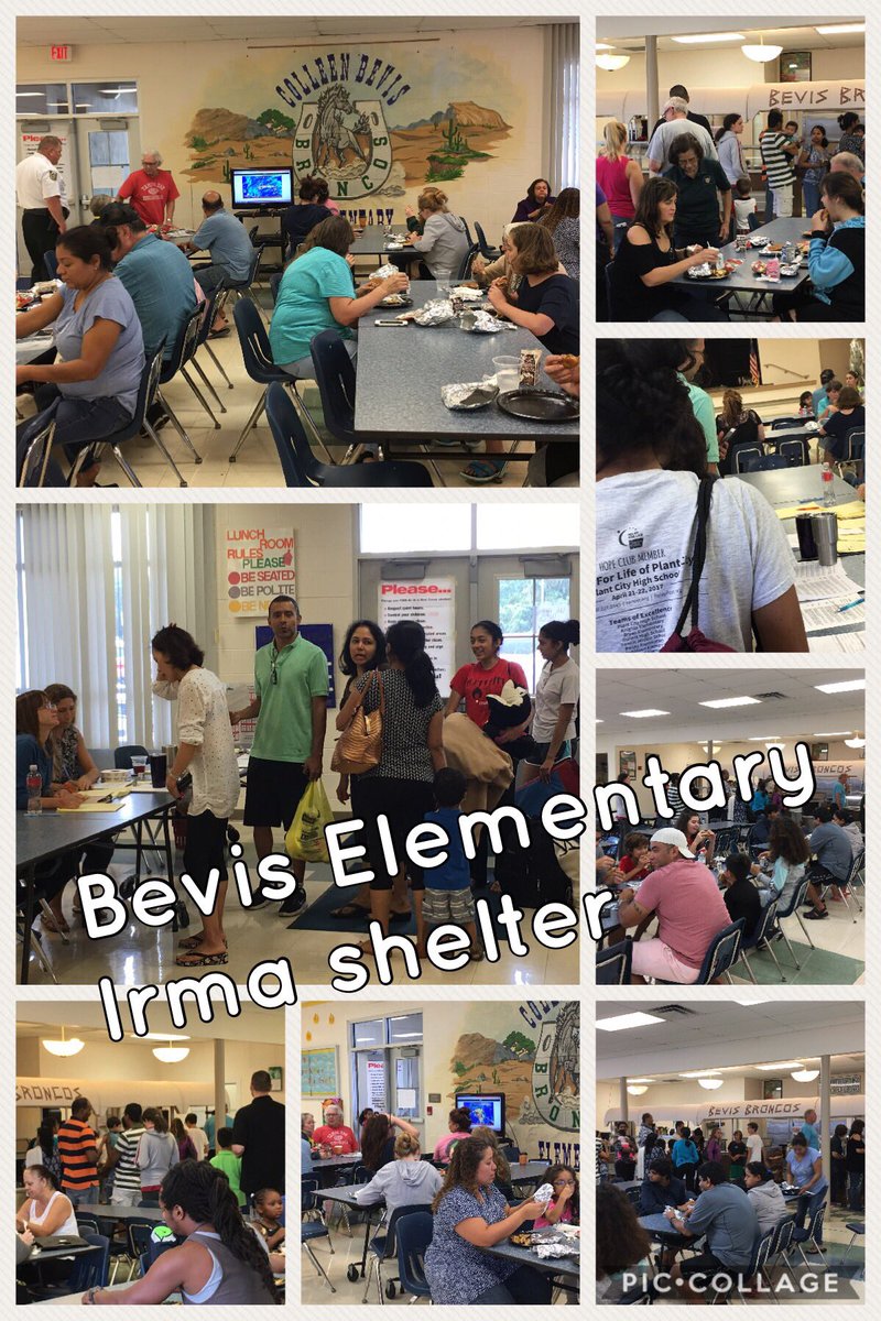 HCPSBevis's tweet photo. Bevis Elementary was a safe haven for Irma evacuees.
#hcps #hcpsarea5 #HurricanIrma https://t.co/yfzvGrQc17