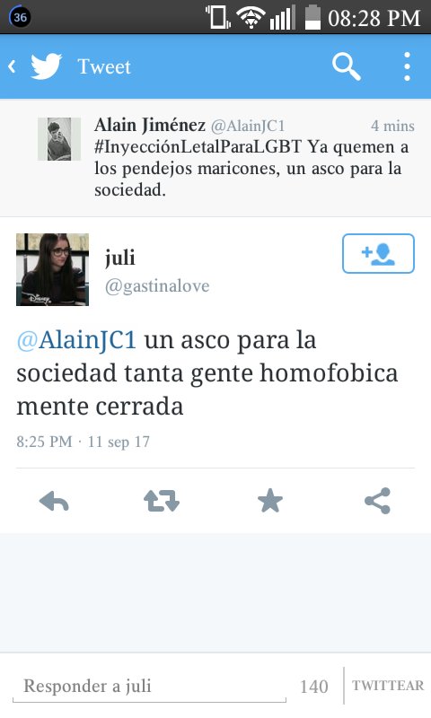 AlainJC1's tweet photo. #InyecciónLetalParaLGBT
Vayan a tirarle mierda. https://t.co/ViJG7MW5gt