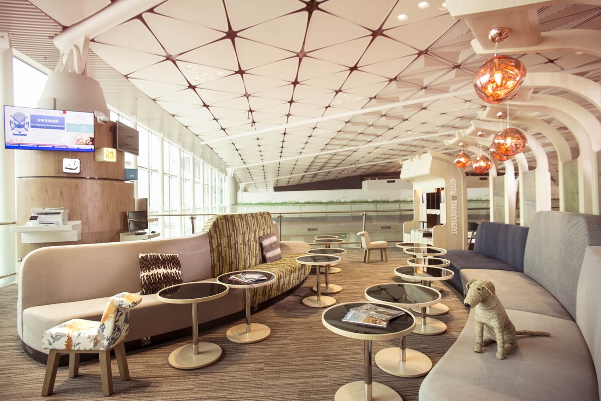 FijiAirways's tweet photo. Check out the new lounge available for our Business Class Guests &amp; Tabua Club Members while in Hong Kong #AUTUS #HKG https://t.co/qZYHfDb6NS
