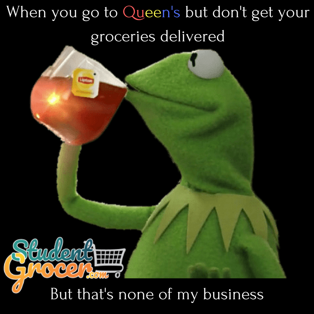 StudentGrocer's tweet image. Have your groceries delivered for as little as $5.55/meal with studentgrocer.com #QueensU #Studentlife #Kingston #SLC #Canada #Student