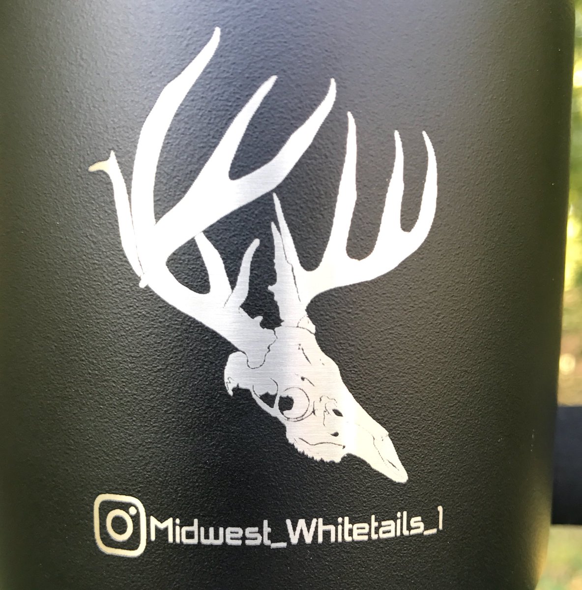 thwackem's tweet photo. Check out https://t.co/v7gsGBT8OT for your own custom engraved Tumbler or a decal of that special trophy Buck. Awesome products! https://t.co/Rs6zCE2sO9