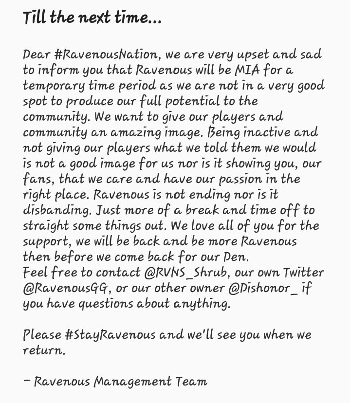 Ravenous tweet media