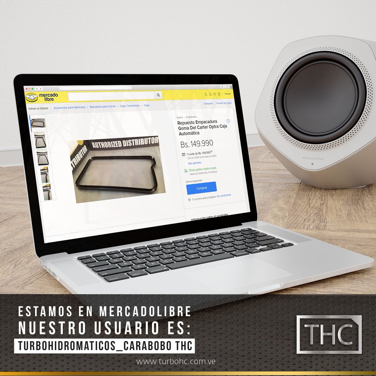 TurboHC's tweet photo. También nos encontramos en #Mercadolibre. Visitanos, y conoce nuestros artículos https://t.co/NZvY811loF