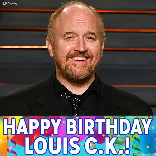 Happy 49th birthday to comedian Louis C.K.! 