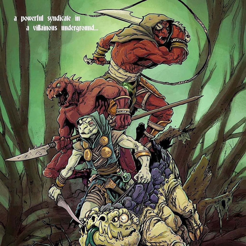 Relicblade: The Wretched Hive hits Kickstarter October 13th!! #relicblade #tabletop #fantasy #skirmish #miniature #wargame #game #art #illu…