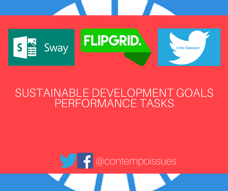 ContempoIssues's tweet photo. #USJRsupportsSGDs  #2030Now  #GlobalGoals  #TeachSDGs 
#SDG #Sway #FlipgridDever #TwitterClassroom https://t.co/PIBB0RXVbx