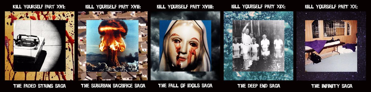 suicideLEOPARD's tweet photo. KILL YOURSELF PART XVI-XX ARE NOW LIVE

https://t.co/8SXQSlRbd4 https://t.co/LLJhYMGgwS