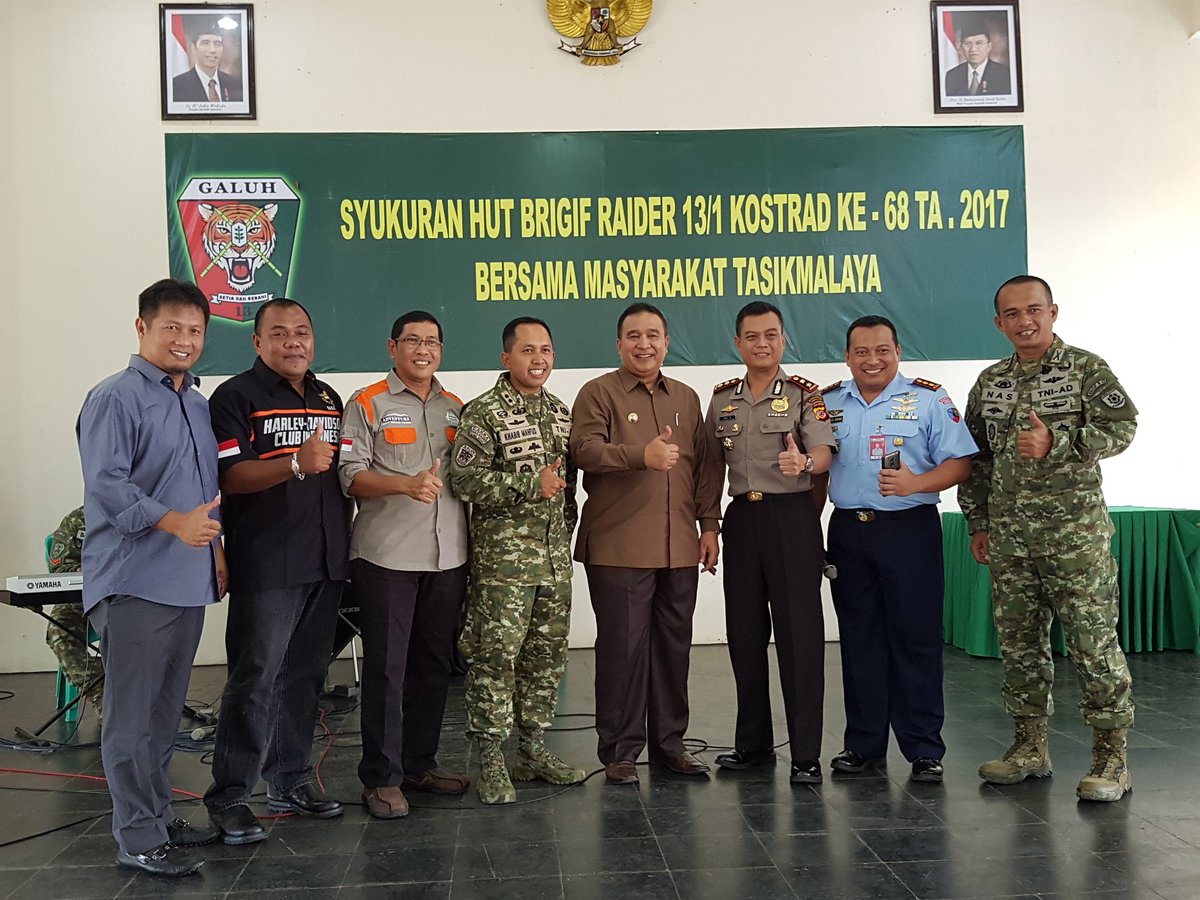 Dirgahayu Brigif Raider 131 ke-68 semoga semakin dekat dengan rakyat...Amin