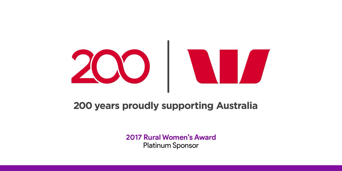AgriFuturesAU's tweet photo. Shout out to @Westpac – the Platinum sponsor of the AgriFutures Australia #2017rwa. Thank you for supporting women from the ground up. https://t.co/CiykUfsuVH