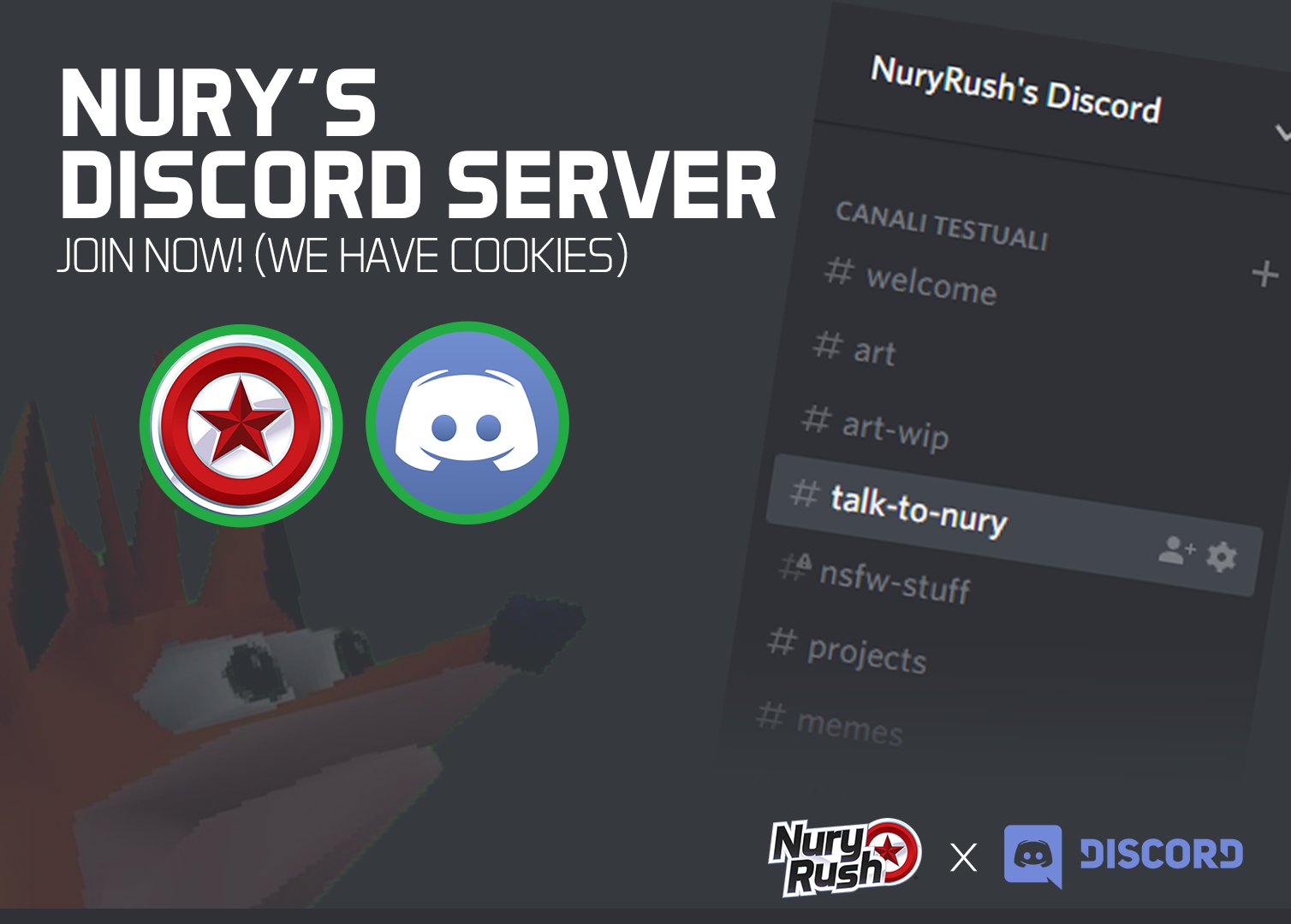 I've just made a public Discord Server where you can talk with me,...