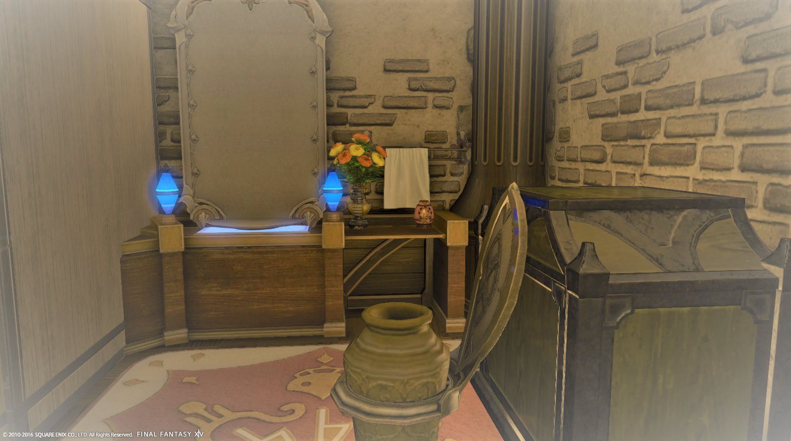 ハウジング Ff14 Pa Twitter こちらはmハウスに作ったトイレ 洗面台に拘ってみました 台座に使っているのはギルドリーヴカウンター 鏡は幻術皇の肖像画の裏です ハウジング Ff14 Pa Twitter こちらはmハウスに作ったトイレ 洗面台に拘ってみました 台座に使っているのはギルドリーヴカウンター 鏡は幻術皇の肖像画の裏です
