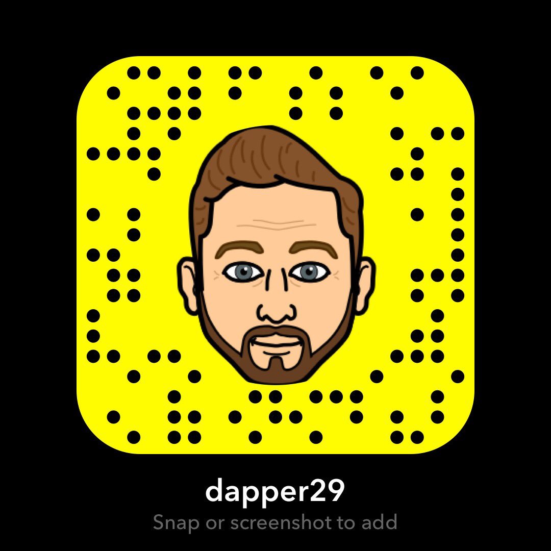 RETWEET if you already follow! If not, add me! Click link or screen shot code or add in Snap with username: dapper29 snapchat.com/add/dapper29